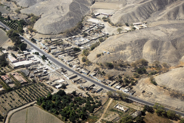 Palpa from the air, Peru