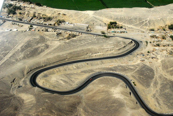 Hairpin curve, Panamerican Highway