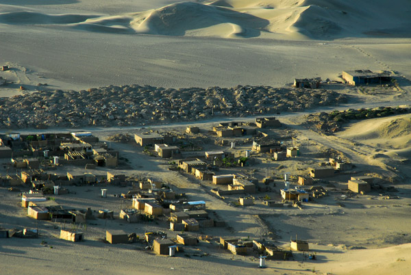 Village beneath the dunes