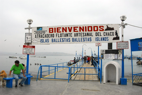 Islas Ballestas pier - Paracas