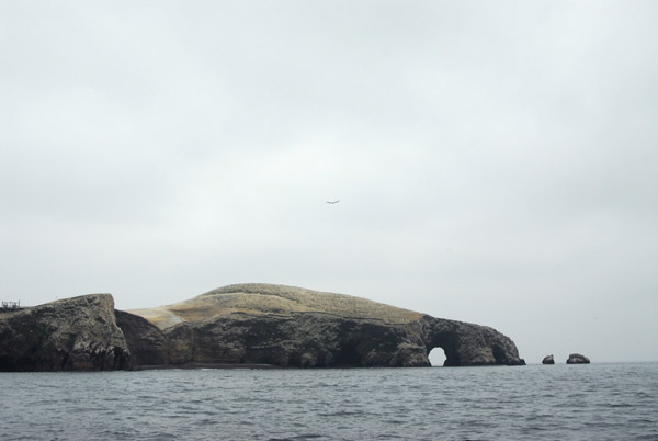 The second major islands of the Islas Ballestas