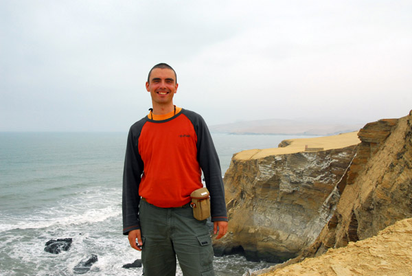 Lukasz from Poland - we met on the Lake Titicaca cruise