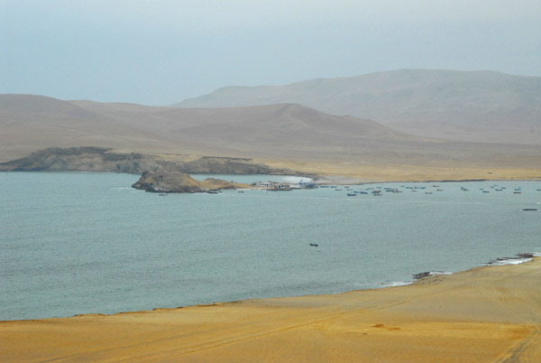 Fishing village of Lagunillas, Peru