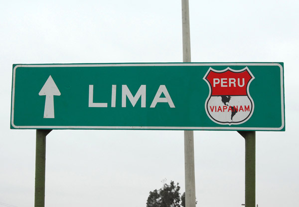Panamerican Highway to Lima