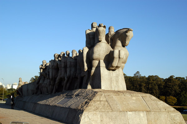 Bandeirantes - men who followed the flag