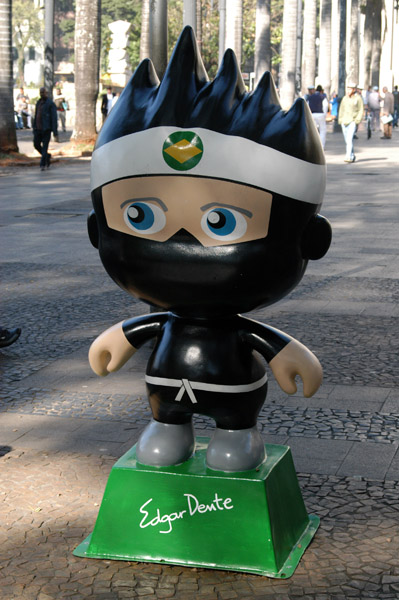 Edgar Dente, Brazilian cartoon ninja