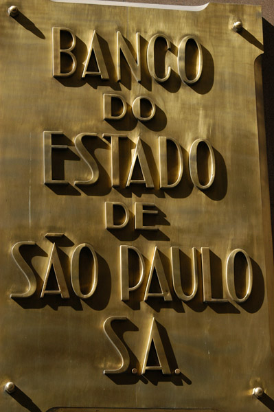 Banco do Estado de So Paulo S.A. - BANESPA