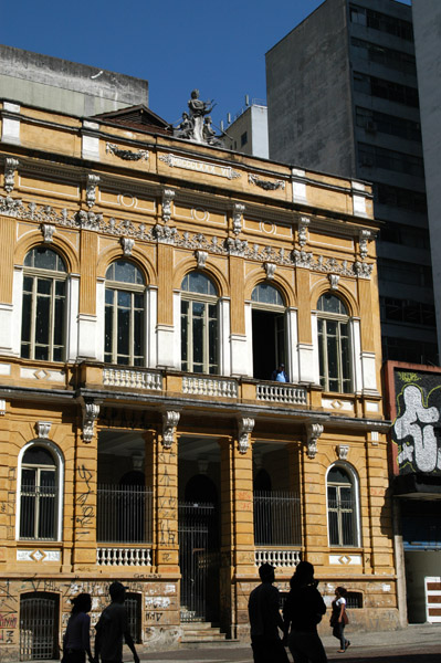 Old building dated 1886, So Paulo