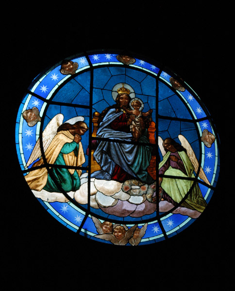 Stained Glass Window - Igreja Nossa Senhora do Rosrio dos Homens Pretos