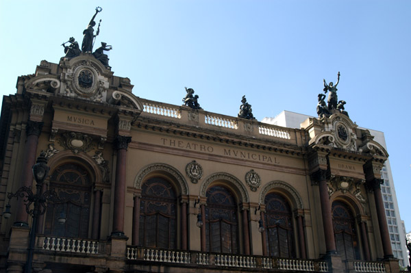 Municipal Theatre of So Paulo, constructed 1903-1911