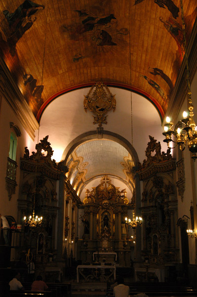 Interior, Igreja de So Francisco de Assis