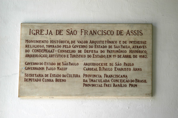 Igreja de So Francisco de Assis marker