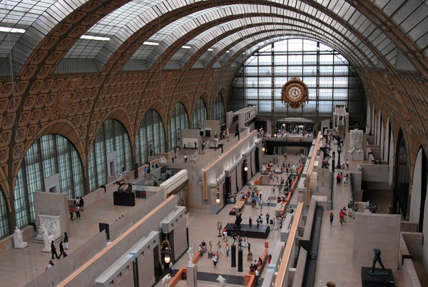 The Musée d'Orsay interior