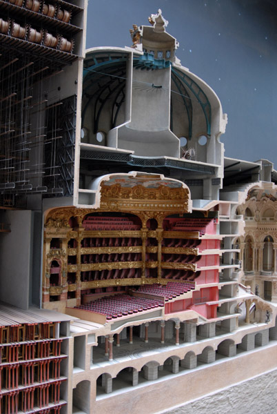 Architectural model of the Opéra Garnier, Paris
