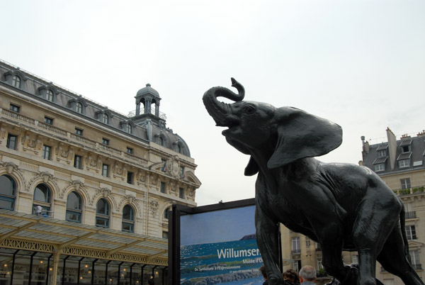 The collection of the Musée d'Orsay starts with the estblishment of the Second Republic in 1848 and ends with WWI in 1915