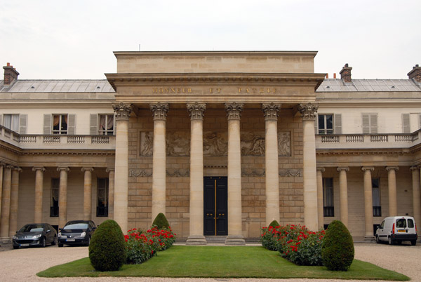 Palais de la Lgion d'Honneur (1782-1787) Paris 7e