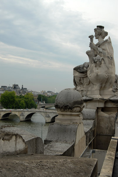 Terrace overlooking the Seine, Musée d'Orsay
