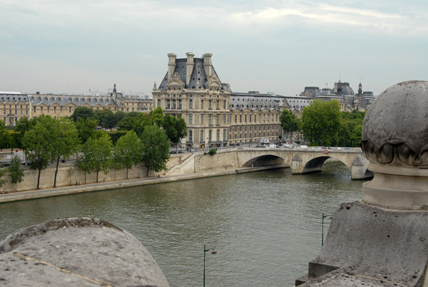 View of the Louvre and the Seine from Muse d'Orsay