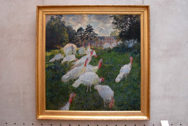 Les dindons by Claude Monet, 1877