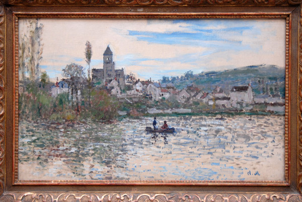 La Seine  Vtheuil by Claude Monet, ca 1879-82