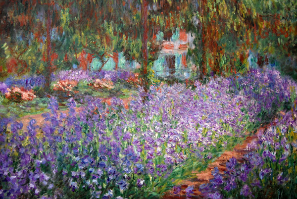Le jardin de Monet  Giverny by Claude Monet, 1900
