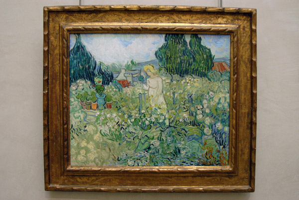 Mlle. Gachet au jardin by Vincent van Gogh, 1890