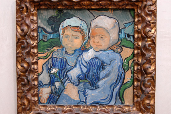 Les deux fillettes by Vincent van Gogh, 1890