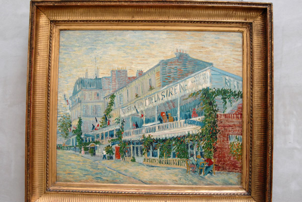 Le restaurant de la Sirne  Asnires by Vincent van Gogh, 1887