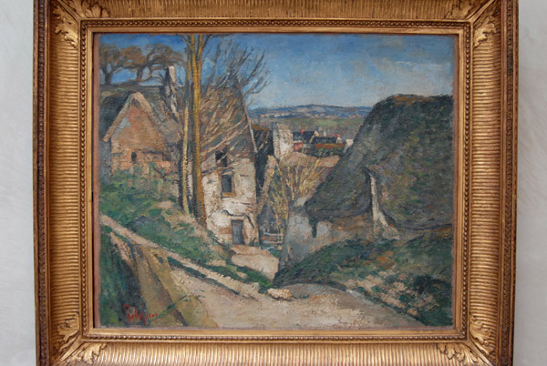 La maison du pendu, Auvers-sur-Oise by Paul Czanne, 1873