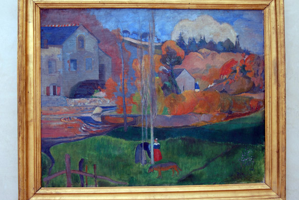 Paysage de Bretagne. Le moulin David by Paul Gauguin, 1894