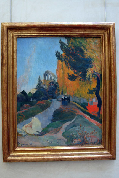 Les Alyscamps, Arles by Paul Gauguin, 1888