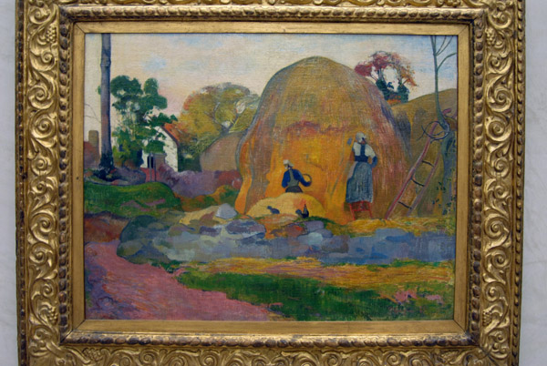 Les meules jaunes (La moisson blonde) by Paul Gauguin, 1889