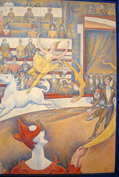 Cirque by Georges Seurat, 1890-91