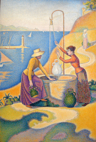 Femmes au puits by Paul Signac, 1892