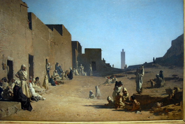 Laghouat, Sahara algrien by Gustave Guillaumet, 1879
