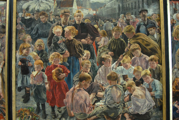 Les Ages de l'ouvrier by Lon Frdric, 1898