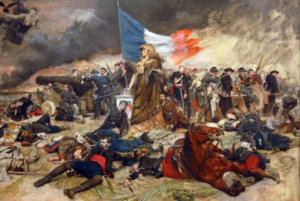 La Sige de Paris by Ernest Meissonier, 1870-71