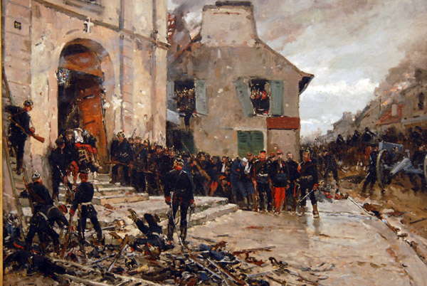 Le Bourget (1870) by Alphonse de Neuville, 1873