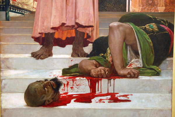 Excution sans judement sous les rois maures de Grenade by Henri Regnault, 1870
