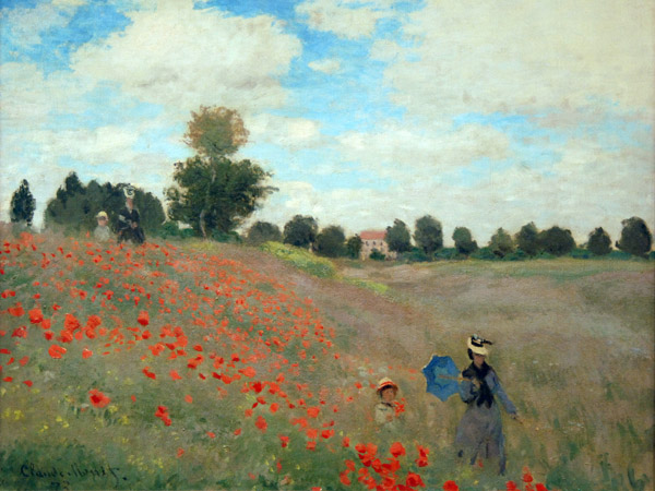 Coquelicots by Claude Monet, 1873