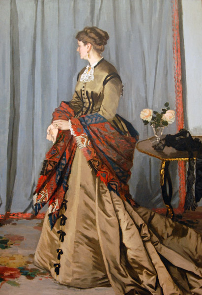 Portrait of Madame Gaudibert (1846-77) by Claude Monet, 1868