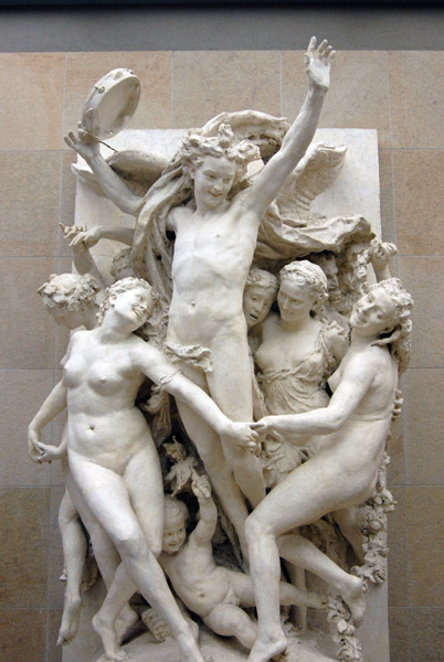 1868 plaster model of La Dance for the Opra Garnier