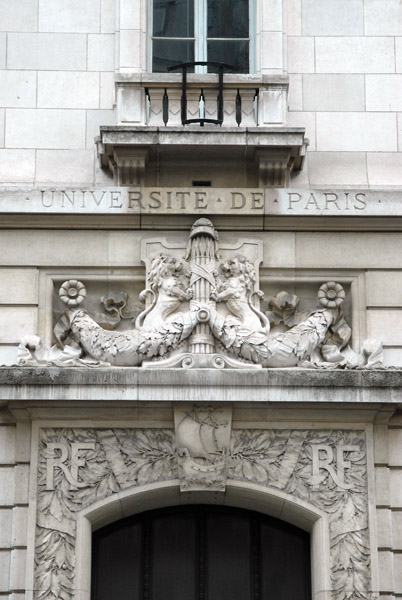 Another grand doorway, Universit de Paris