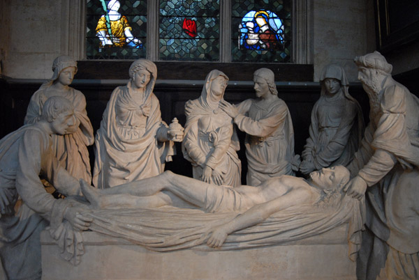 Entombment of Christ - 16th C. Chapelle du Sépulcre, Saint-Étienne-du-Mont