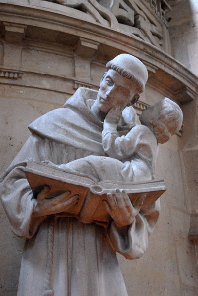 Statue of St. Anthony of Padua, Saint-tienne-du-Mont