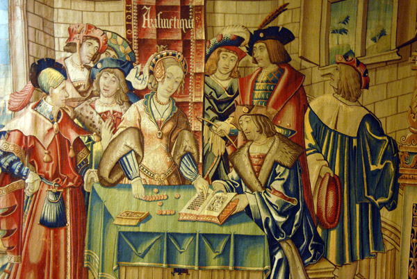 Tapestry Liberal Arts - Mathmatics Tournai, ca 1520