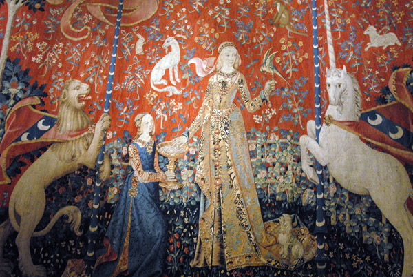 Tapestry The Lady and the Unicorn Musée du Cluny
