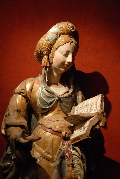Wooden sculpture of St. Mary Magdalen, Picardie, 1539