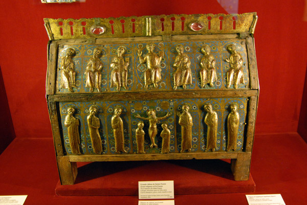 Great Reliquary of St. Fausta, 13th C. Limoges