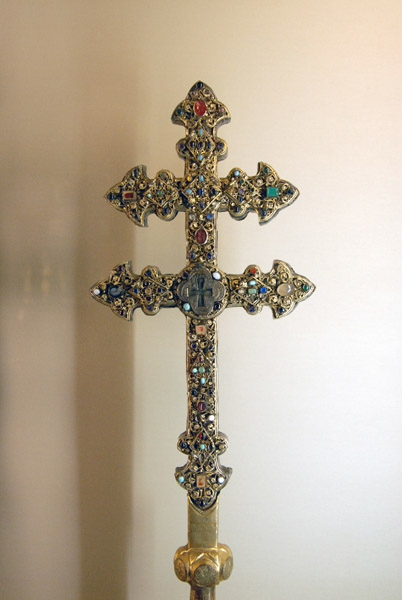 Two-sided cross-reliquary, Limousin, 13th C.